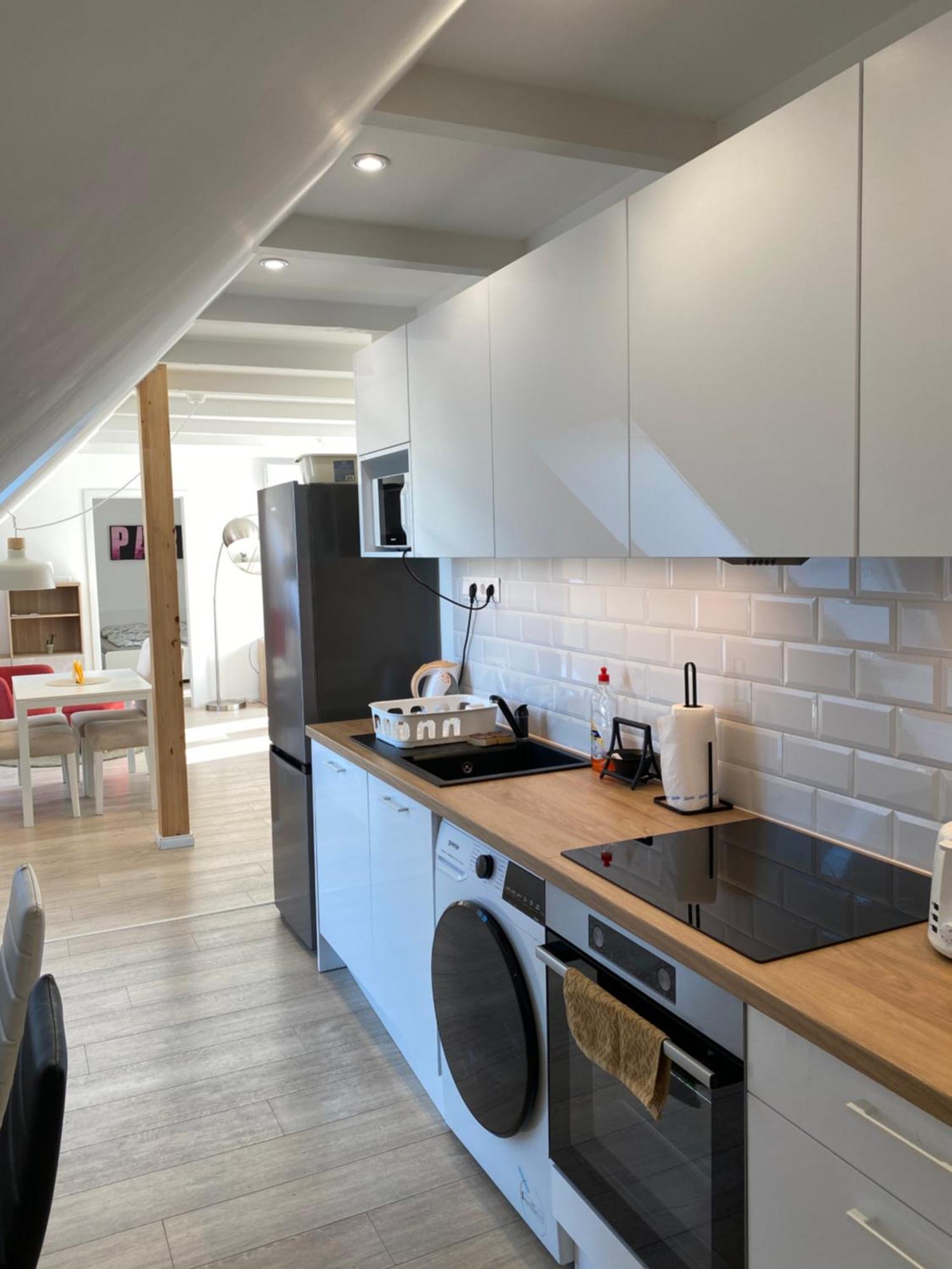 R77 Apartment Downtown - Penthouse บูดาเปสต์ ภายนอก รูปภาพ